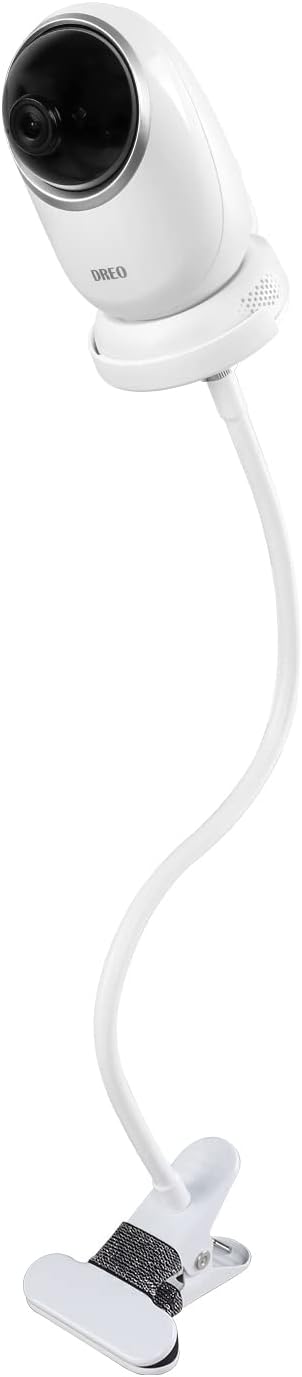 Aobelieve Flexible Clamp Mount for Dreo Baby Monitor, White...