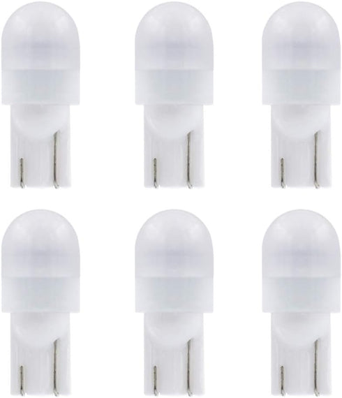 Cheopha T10 T5 Wedge Base LED Bulb 12VDC landscape wedge bulb, 194 168 W5W LED Bulbs for Outdoor Landscape Path Step Deck Lights Cool White 6000k ...
