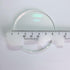 4 Pack Pd Ruler Pupil Measurement Tool, Pupil Ruler Printed 2 Sides for Left-Hand or Right-Hand Plastic Use, Pupillometers for Measuring Pupillary...