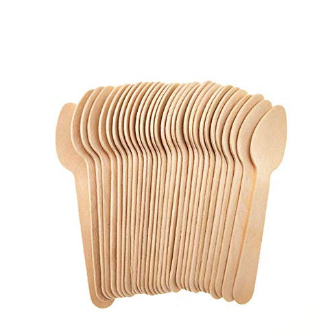 Perfect Stix Mini Wooden Spoons -Eco Friendly Disposable - 4.5 inches - 300 Pack Perfect Stix.Disposable Earth-Friendly...