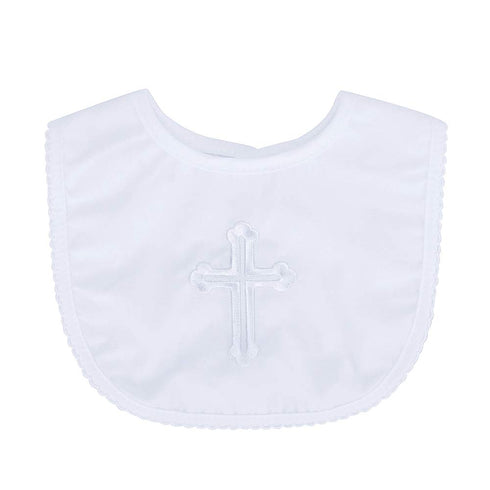 ESTAMICO Infant Baby Boy's Girl's Christening Baptism Outfits Embroidered Cross Bib...