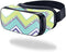 MightySkins Skin Compatible with Samsung Gear VR (Original) Cover wrap Sticker Skins Pastel Chevron......