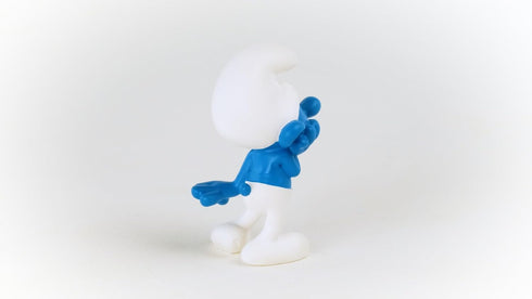 Schleich Smurfs, Collectible Retro Toys and Figurines for All Ages, Scaredy Smurf Figure...