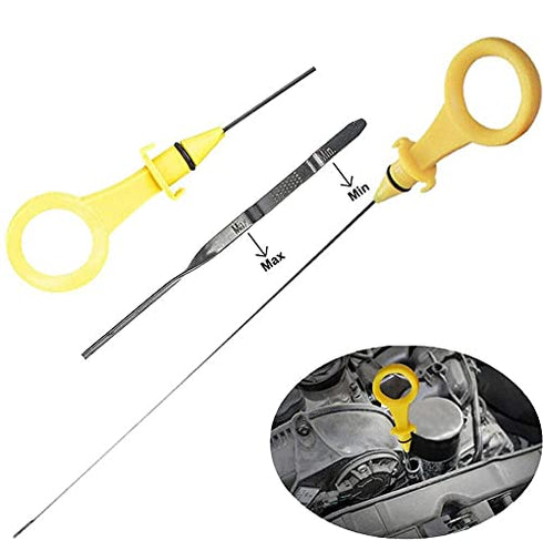 ArtMuseKitss KingFurt 06H-115-611E Engine Oil Dipstick Fits for Audi A4 A5 2.0T...