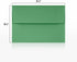 LUXPaper 4Bar A1 Invitation Envelopes | Peel & Press | 3 5/8" x 5 1/8" | Holiday Green | 80lb. Text | 50 Qty...