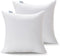 Acanva Decorative Throw Pillow Inserts for Sofa, Bed, Couch and Chair, Square Euro Sham Form Stuffer with Premium Polyester Microfiber, 2 Count (P...