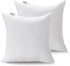 Acanva Decorative Throw Pillow Inserts for Sofa, Bed, Couch and Chair, Square Euro Sham Form Stuffer with Premium Polyester Microfiber, 2 Count (P...