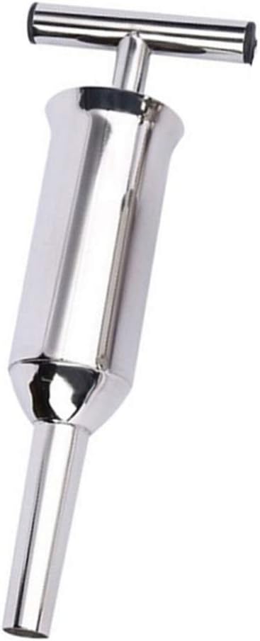 Stainless Steel Sausage Stuffer Tubes Filler Meat Filling Funnel Stuffer Tubes Sausage Filling Tools 28cm...