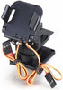 2 Pack Pan Tilt Camera Servo Horns Mount Bracket Platform Anti-Vibration Head Stand for Aircraft 2 Axis FPV Plane PTZ Aerial Photography 9G SG90 E...