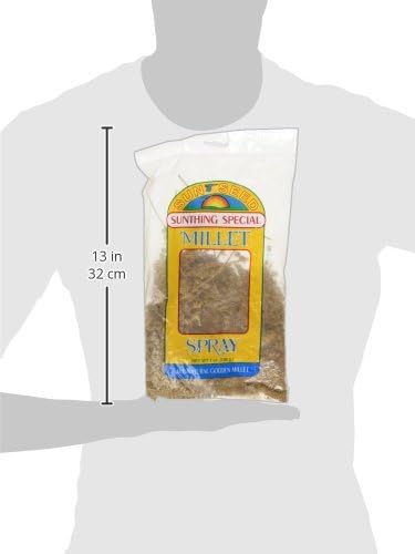Sun Seed Company Bss10971 Small Bird Millet Spray Treats, 7-Ounce...