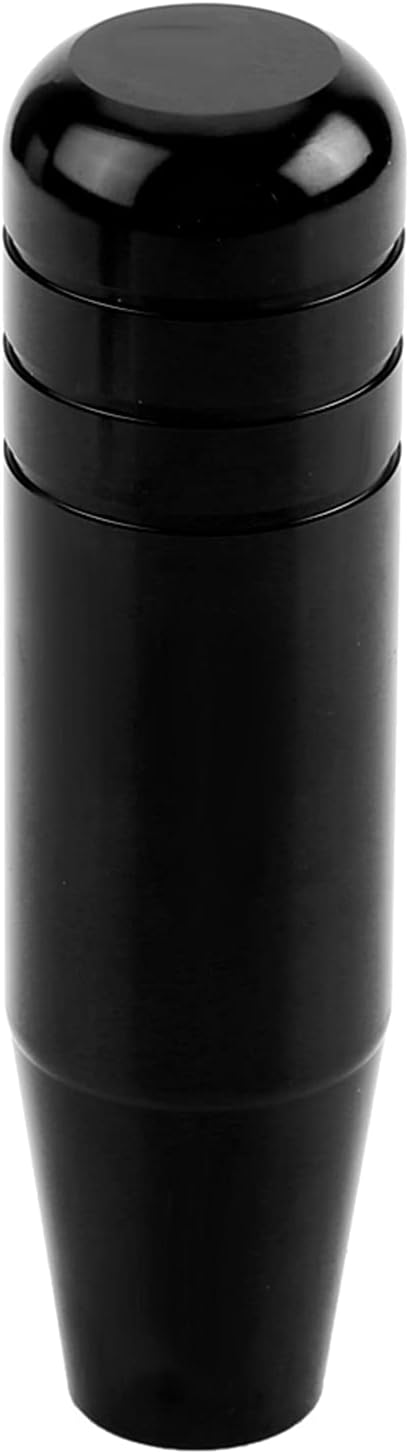 YOUTHINK Universal Shift knob, Black Aluminum Alloy Car Gear Shift Knob Handle for Manual Transmission Vehicle...