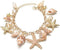COLORFUL BLING Sea Shell Starfish Bracelets Pearl Charm Bracelets Beach Jewelry for Women...