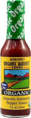 Organic Harvest Foods Arizona Peppers Organic Sauce Chipotle Habanero Pepper -- 5 fl oz - 2 pc...