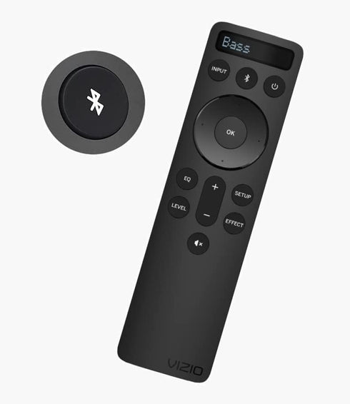 OEM Replacement Bluetooth Backlit Display Sound Bar Remote Controller for Vizio 2.1 5.1 Home Theater Sound Bar, Vizio Channel Soundbar System and ...