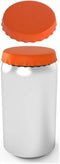 Silicone Soda Can Lids – Can Covers – Can Caps – Can Topper – Can Saver – Can Stopper – Fits standard soda cans (2 Pack, Orange)...