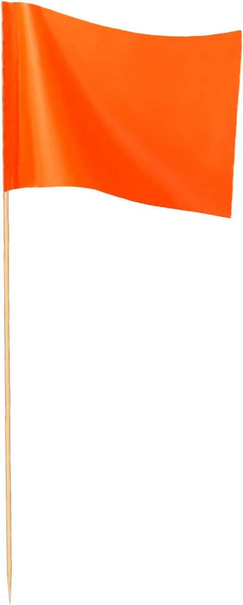 Yard Flags, 4x5x13.8 inch PVC Marking Flags for Lawn, Garden Flags, Survey Flags, Dog Fence Flags,50 Pcs Boundary Marker Flags, Landscape Flags, I...