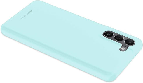 GOOSPERY Soft Feeling Jelly for Galaxy S21 Plus Case (6.7 inches) Silky Slim Bumper Case Cover (Mint)...