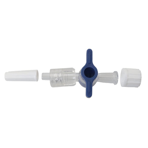 5pcs Disposable Medical Valve 2-Way Stopcocks with Luer Connections Male Lock for School Projects, Hobbies DIY Experimental Research Projects...