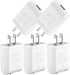 UL Certified Power Adapter 5V 1A USB Wall Charger 1000mA DC Power Supply Compatible with All USB Plug 5V-1A Type A,5Pcs...