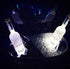 LOGUIDE LED Light Up Coasters,LED Bottle Lights, Bottle Glorifier,LED Sticker Coaster Discs for Drinks,Flash Cup Coaster Flashing Shots Light (Coo...