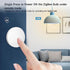 ZigBee3.0 Smart Remote Button Tuya Scene Remote, Need Zigbee Hub, Smart Switch ZigBee Remote Work with Tuya Smart Life APP (1)......
