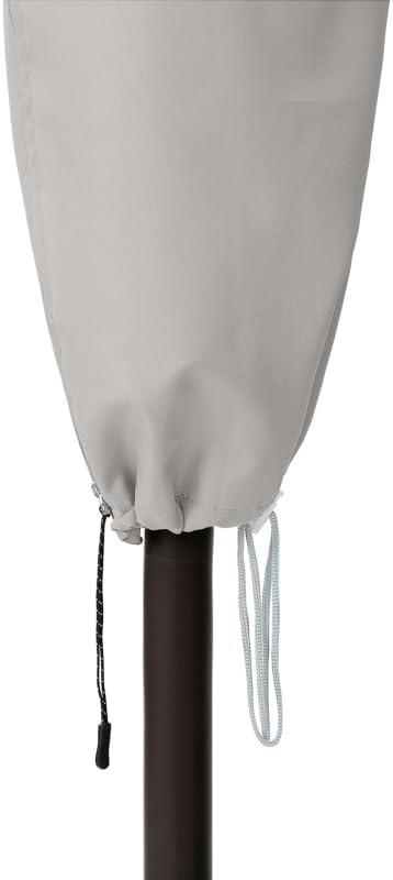Patio Umbrella Cover for 6ft to 9ft Patio Umbrellas, Waterproof and Durable Market Umbrella Cover with Zipper and Rod...