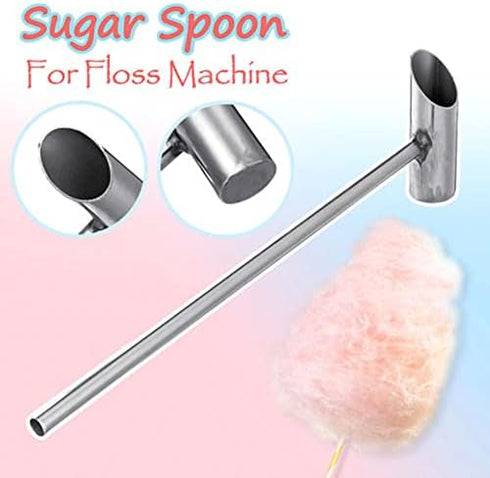 Stainless Steel Sugar Spoon,Cotton Candy Scoop, Machine Spoon With 29cm Super Long Handle...