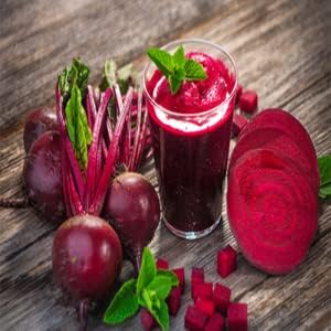 Beetroot Powder Organic for Baking and Smoothies | Nitric Oxide Suppement | Organic Beet Root Powder Boost Stamina and Increases Energy Gluten and...