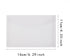20pcs White Translucent Paper Envelope Bag Large Butter Paper Pouches Clear Glassine Gift Big Envelope for Storage Gift Greeting Card Party Invita...