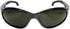 Edge SW11-IR5 Dakura Wrap-Around Safety Glasses, Anti-Scratch, Non-Slip, UV 400, Military Grade, ANSI/ISEA & MCEPS Compliant, 5.04" Wide, Black Fr...