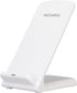 Wireless Charging Stand, Smart Phones Certified 15W Fast Wireless Charger for iOS 13, for iOS 12, for Samsung S22 S21 S20 S10 S9 S8 Note 20 (White...