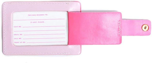 Ban.do Women's The Getaway Luggage Tag, I'm Outta' Here (pink/metallic)...