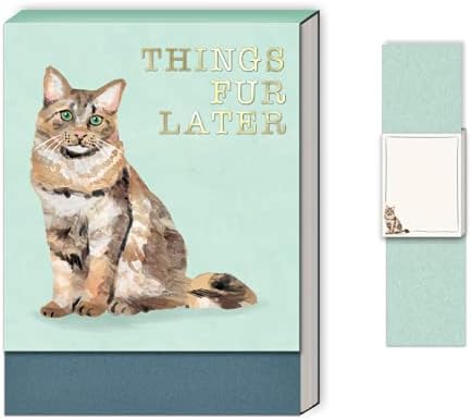 Punch Studio Molly & Rex Things Fur Later Pocket Notepad (36637),3" x 4"...