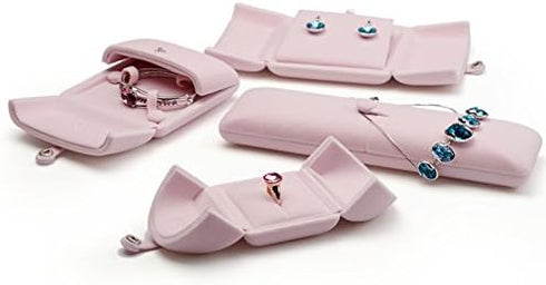 Oirlv Pink Velvet Jewelry Packaging Box Necklace Display Storage Case Necklace Gift Box...