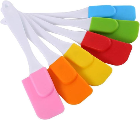 Green Silicone Spatula,Heat Resistant Mini Small Kitchen Baking Non Stick Scraper,Non Stick Dishwasher Safe Flexible Spatulas,Kitchen Utensils for...