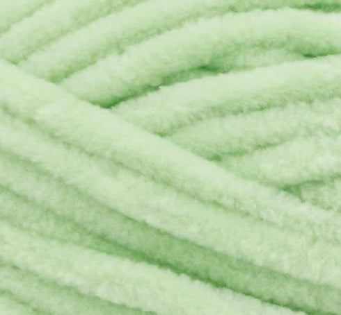 Premier Yarns Parfait Chunky - 3.5 Oz - #6 Super Bulky Weight - 3 Pack Bundle with 10 Bella's Crafts Stitch Markers (Key Lime)......