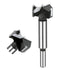 1-1/8 Inch Carbide Forstner Drill Bit, Carbide Tipped Forstner Bit for Hard Wood, Wood Drilling Bit Woodworking Hinge Cutter Tool Kits for Wood Pl...