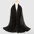 Women Rhinestone Hijab Muslim Head Wrap Long Scarf (Diamond-Black)...