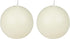 4 Inch Pale Ivory Ball Candles...
