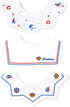 3 Pack 360° Rotate Pure Cotton Baby Bibs, Newborn Muslin Bibs For Teething And Drooling,Unisex Baby Bibs For Toddler, Adjustable With Snaps, Super...