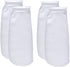 ALEGI Aquarium Filter Socks 4 inch by 14 Inch Long, 200 Micron - 4 Inch Ring Aquarium Felt Filter Bags - 4Pack...