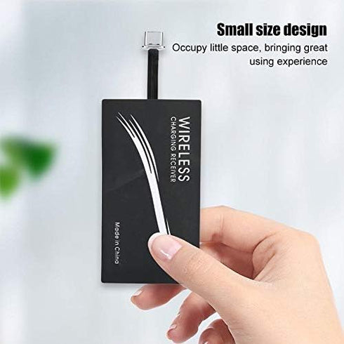 2PCS Universal Ultra Slim Type C QI Wireless Charger Charging Receiver Module, Qi Receiver Widely Suitable for Type C Mobile Phone......