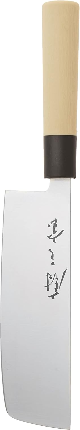 Mercer Culinary Asian Collection Nakiri Vegetable Knife with NSF Handle, 7-Inch...