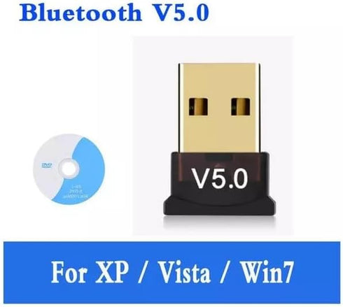 Bluetooth Adapter for PC, USB Bluetooth Adapter 5.0 Transmitter Bluetooth Dongle Stick Bluetooth Receiver Adapter for PC Notebook......