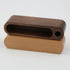 1 Piece Business Card Case Holder Business Card Holder Wooden Business Card Organizer Wooden Cards Display Stand Desk Business Card Stand with Sin...