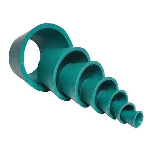 United Scientific FASN07 Filter Adapter Cone Filters, Premium & Durable Tapered Collar Rubber Stopper Buchner Funnel Flask Cones Adapter Set, Wear...