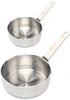 2PCS Stainless Steel Mini Sauce Pan, Sauce Mini Pot, Dipping Sauce Bowl, Cooking Sauce Cup with Handle, Restaurant Table Sauce Dish, Sauce Cooking...