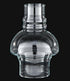 B&P Lamp Glass Hooded Chimney for Oil and Kerosene Lamps, 3 by 7 Inches, Clear...