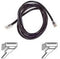 Belkin A3L791-25-BLK Cat-5e Patch Cable (Black, 25 Feet)...