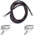Belkin A3L791-25-BLK Cat-5e Patch Cable (Black, 25 Feet)...